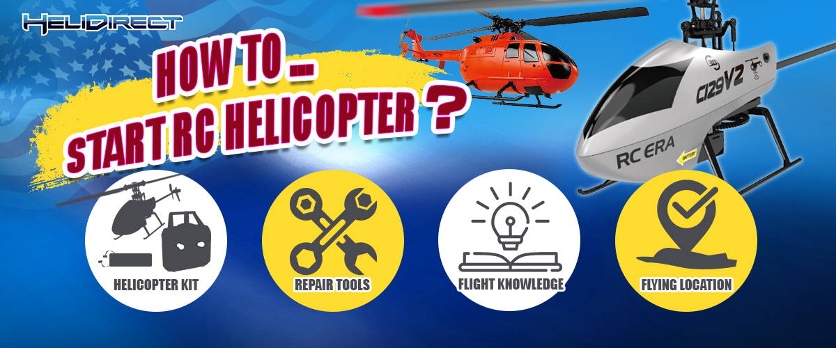 How To Start RC Helicopter HeliDirect